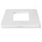Faith Wall Plate, Number of Gangs: 1-Gang Plastic, White SWP1-WH-08 - alternate 7